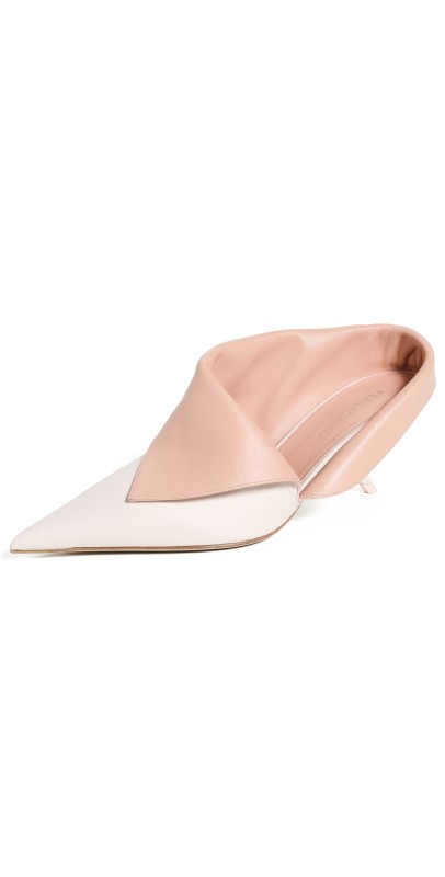 FERRAGAMO Littyn Booties 55mm Ballet/Plaster