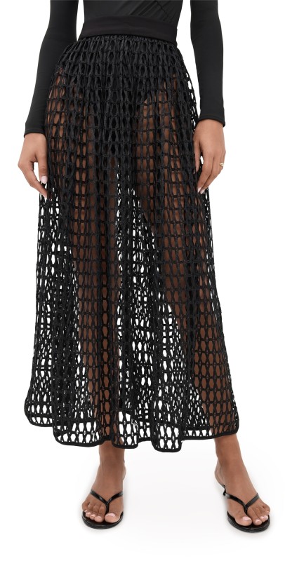 Maylé Vásquez Malachite Skirt Black