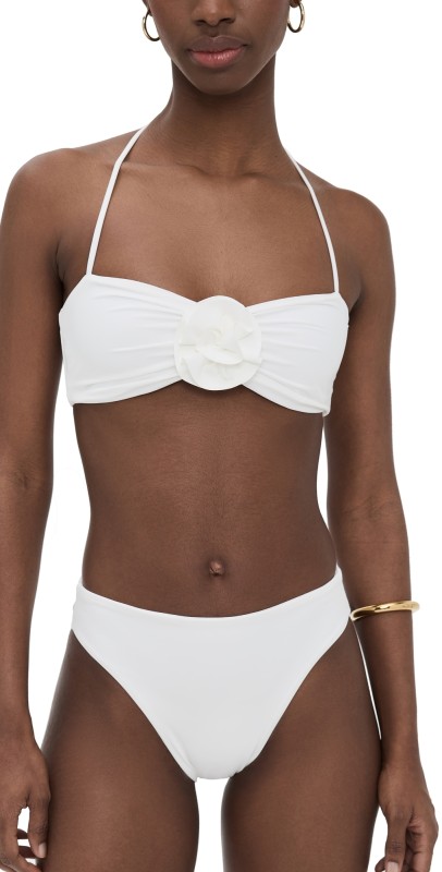 Maygel Coronel Alborozo Bikini Set Off Whit