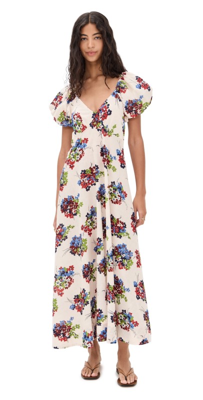 THE GREAT. The Eden Dress Oasis Floral