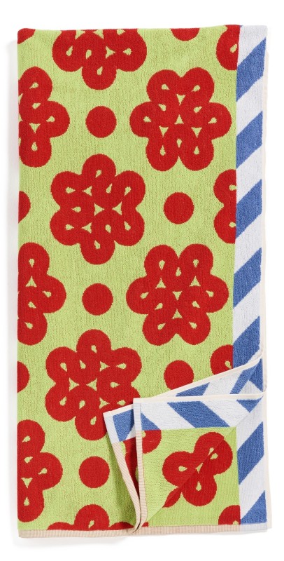 Dusen Dusen Beach Towel Raspberry