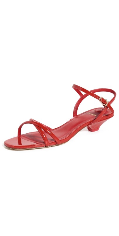 Larroudé Charlotte Sandals Scarlet