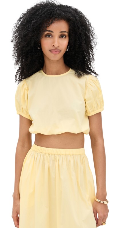 Playa Lucila Crew Top Butter Yellow