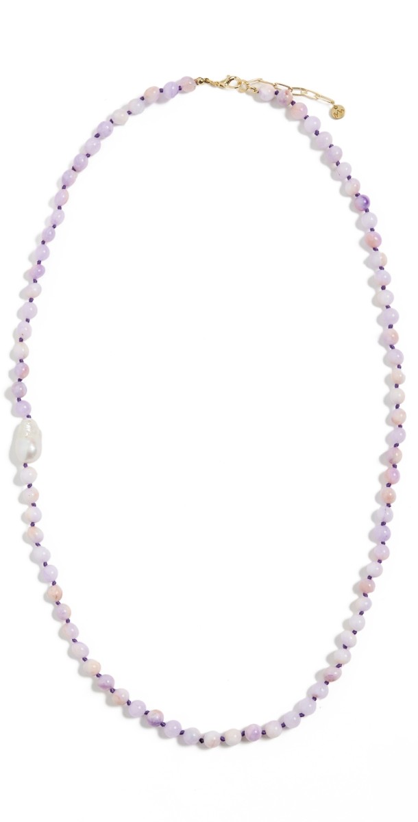 Maison Irem Necklace Violet Purpl