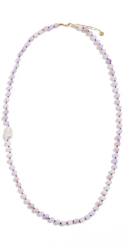 Maison Irem Necklace Violet Purpl