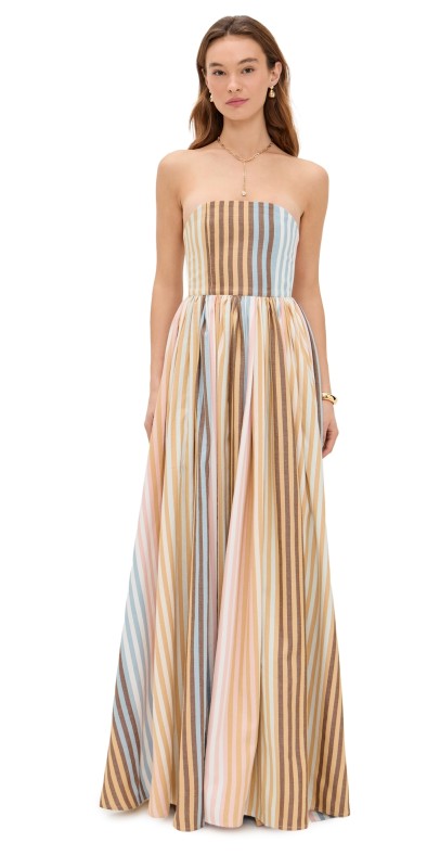 MARRAKSHI LIFE The Corset Maxi Dress Stripe 14