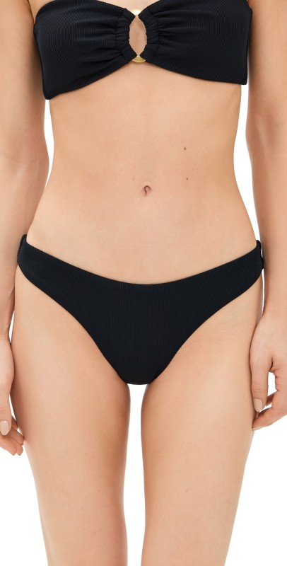 LSPACE Rocky Full Bikini Bottoms Black