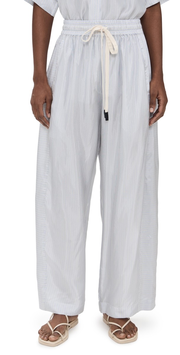 Lee Mathews Lester Pants Blue Stripe