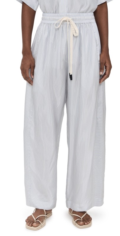 Lee Mathews Lester Pants Blue Stripe