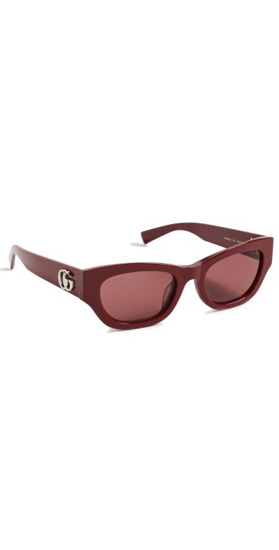 Gucci GG1954SA Sunglasses Burgundy-Burgundy-Red