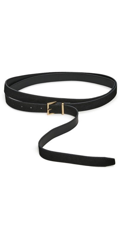 FRAME The Double Wrap Belt Black