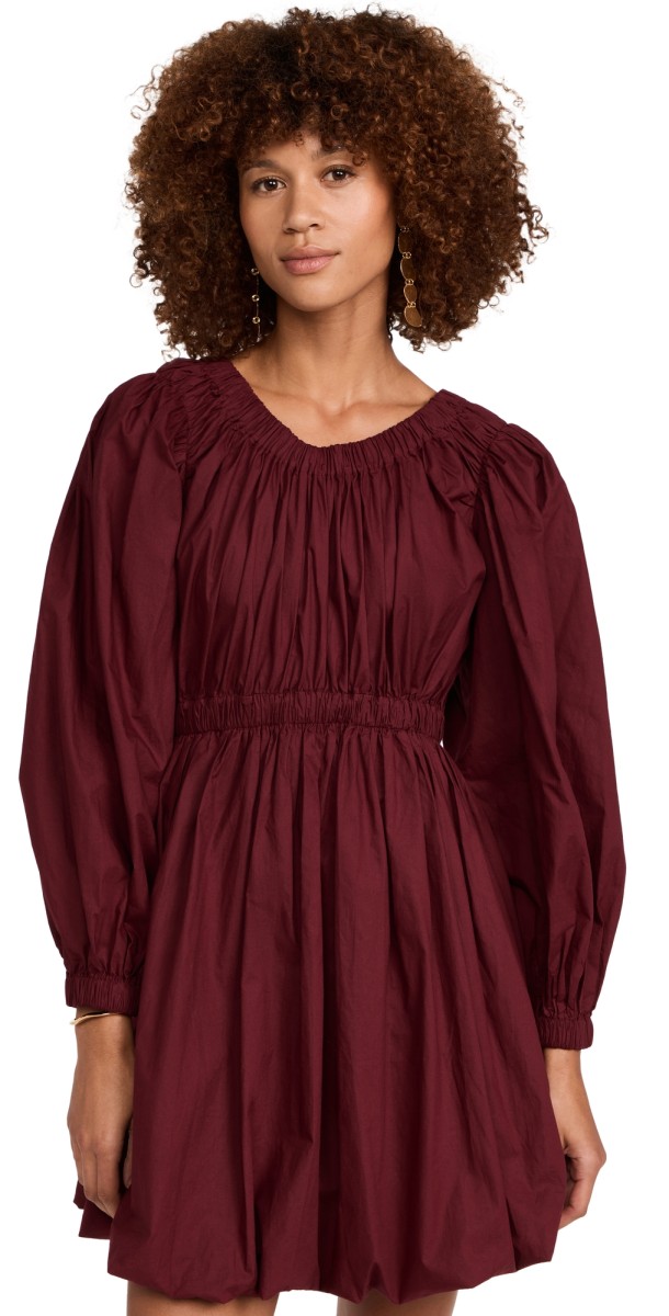 Ulla Johnson Martine Dress Bordeaux