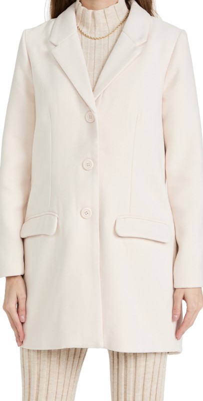 BB Dakota Whiskey Business Coat Alabaster