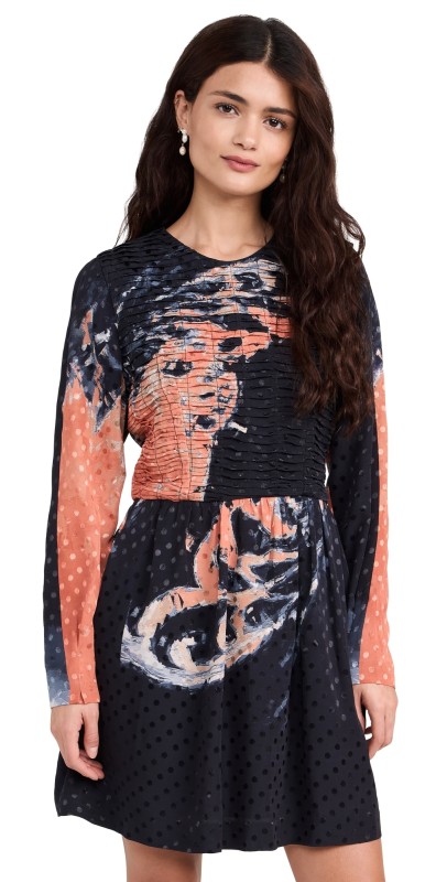 Atelier 17.56 Ava Dress Blue Orange
