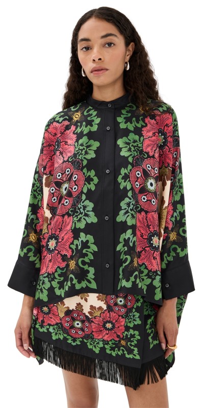 La DoubleJ Foulard Silk Shirt Bounty Placee