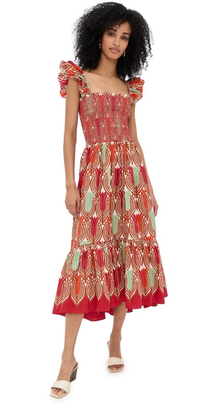 Cara Cara Ruby Dress Lana Egret