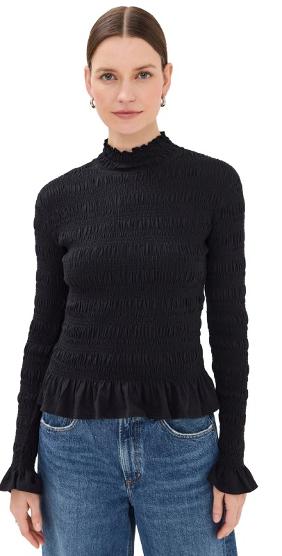 Merlette Kantor Jersey Top Black