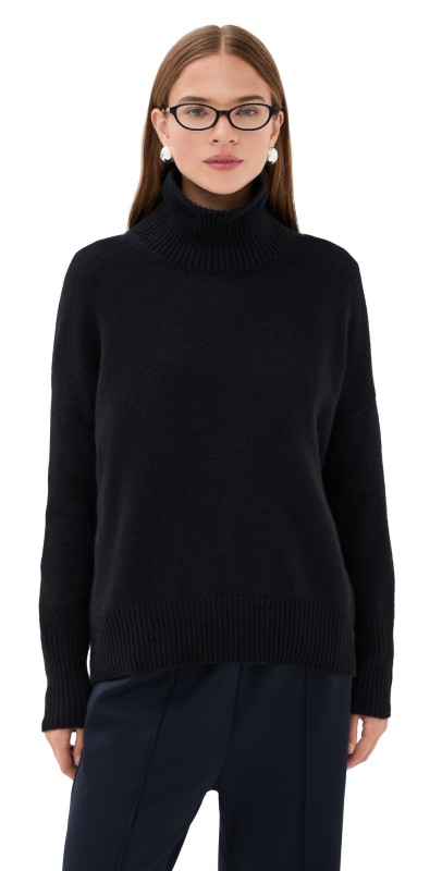 LISA YANG Heidi Cashmere Sweater Dove Grey