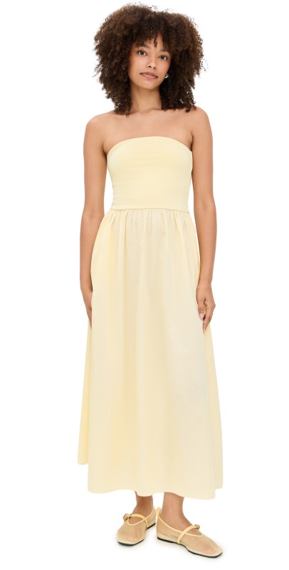 Playa Lucila Combo Dress Butter Yellow