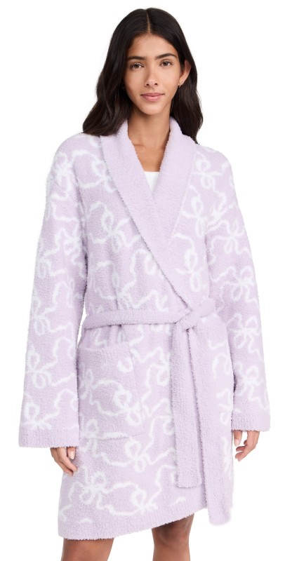 LoveShackFancy Teddy Robe Orchid Bloom