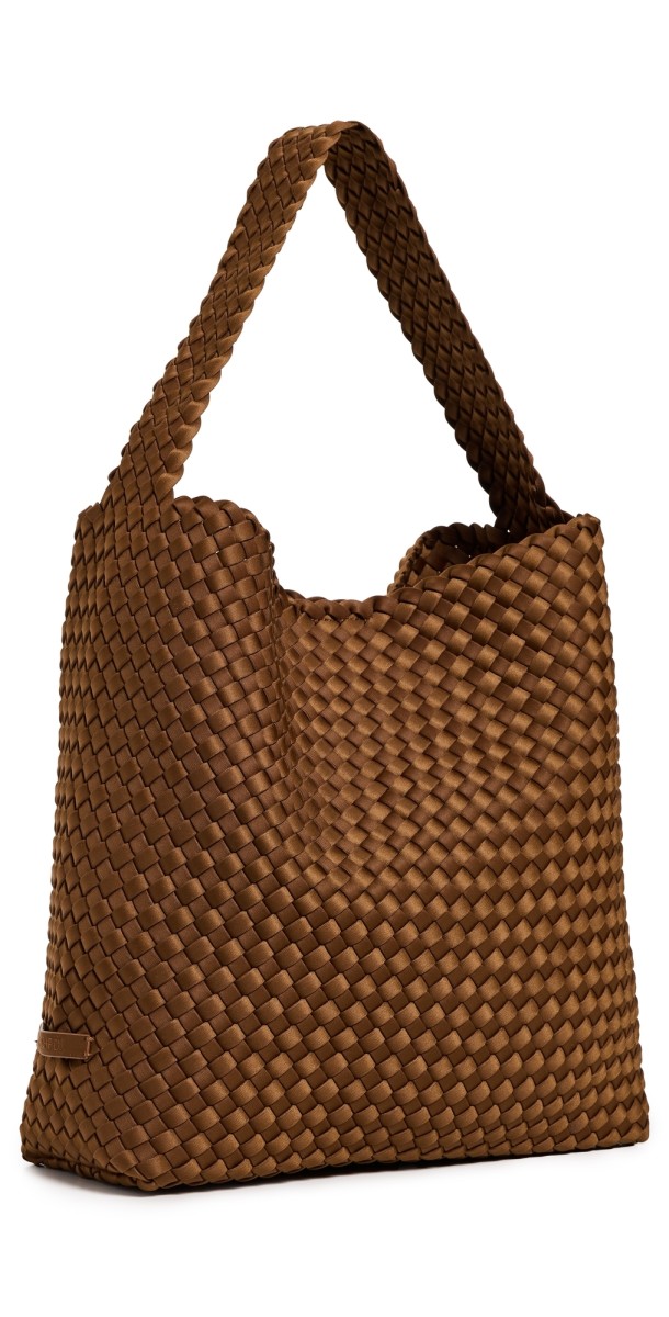 NAGHEDI Nomad Hobo Bag Teak