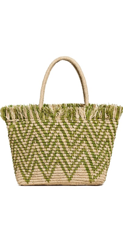 Mar Y Sol Bahia Tote Emerald