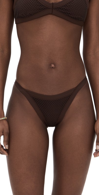 LSPACE Mackenzie Mid-Rise Bottoms Espresso
