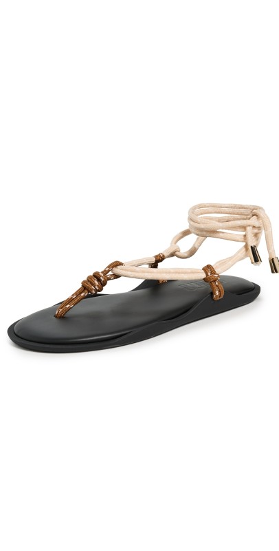 Flòwze Flo Twin Rope Sandals Hazelnut/Natural