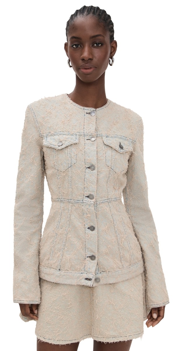 HAIKURE Temple Jacquard Wash Jacket Jacquard Wash