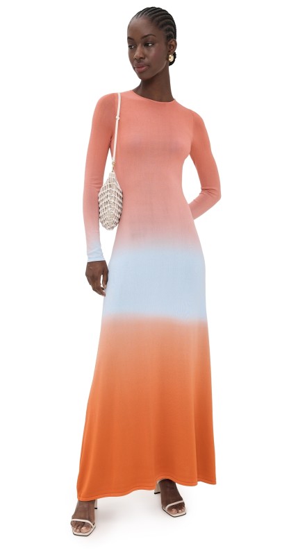 Solid & Striped The Dora Dress Ombre Peachy Keen