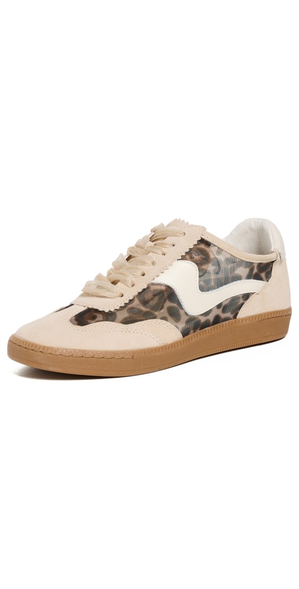 Dolce Vita Notice Mesh Sneakers Lt Leopard Mesh