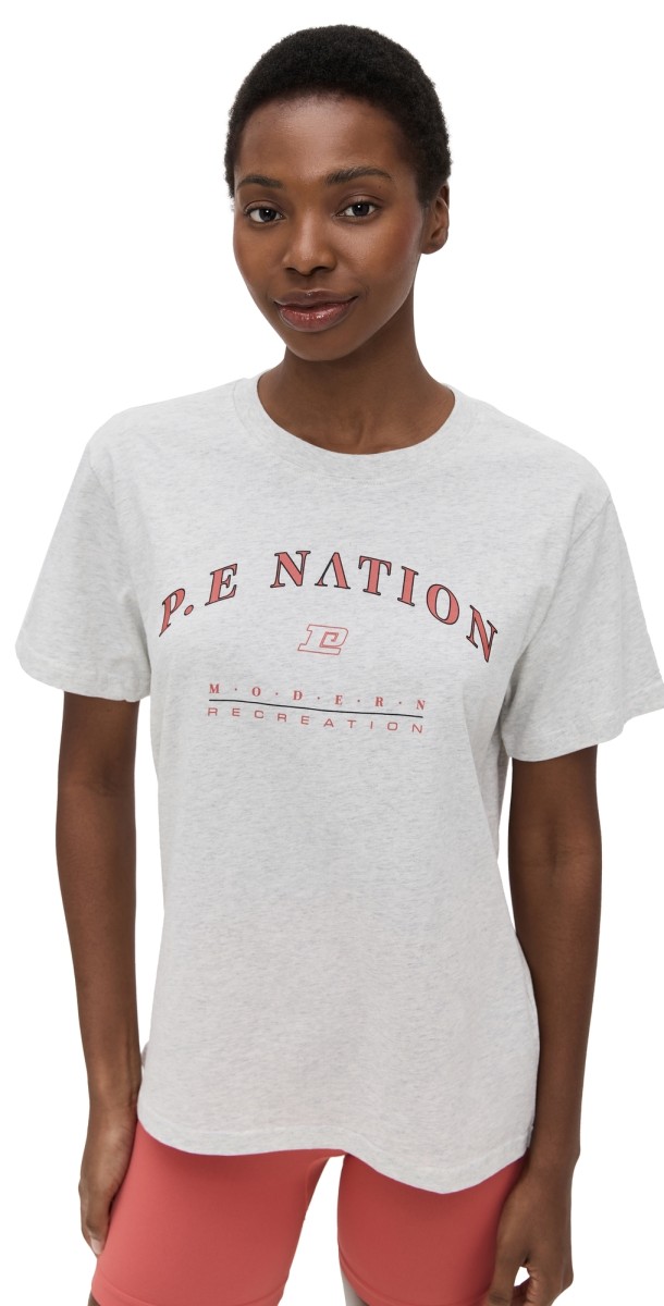 P. E NATION Liberation Tea Light Grey Marl