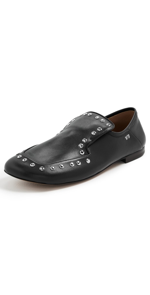 Wales Bonner Studded Slippers Black