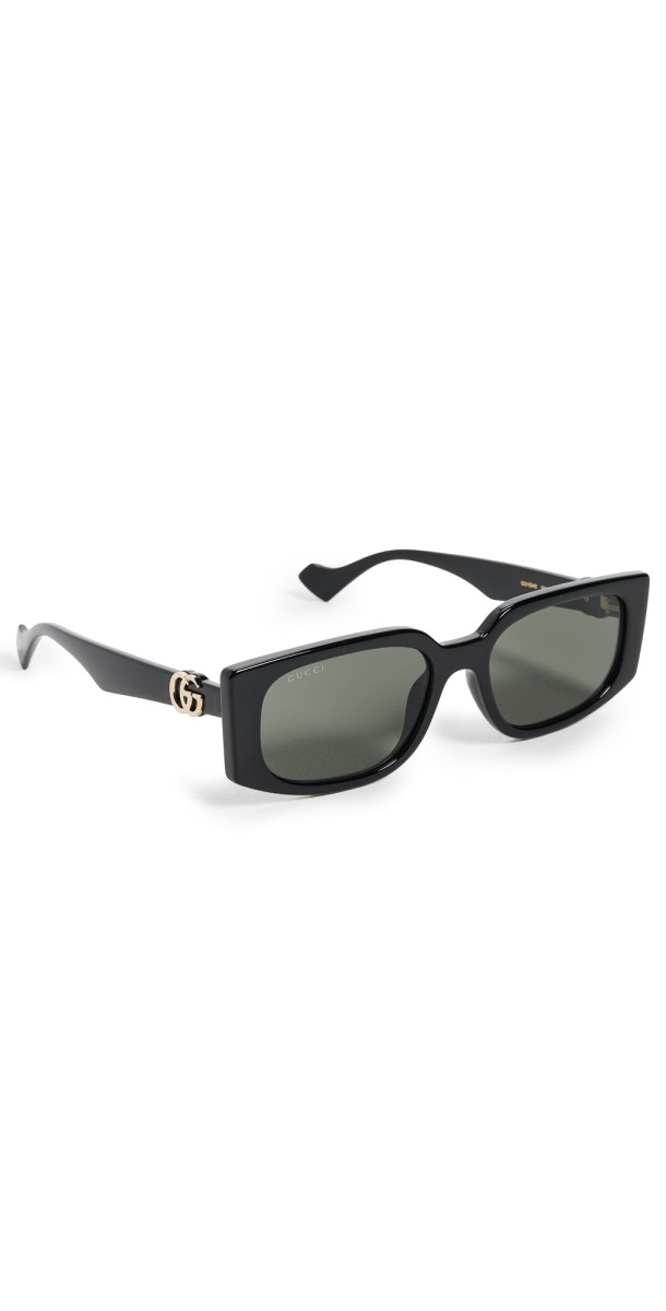 Gucci GG1534S Sunglasses Black-Black-Grey