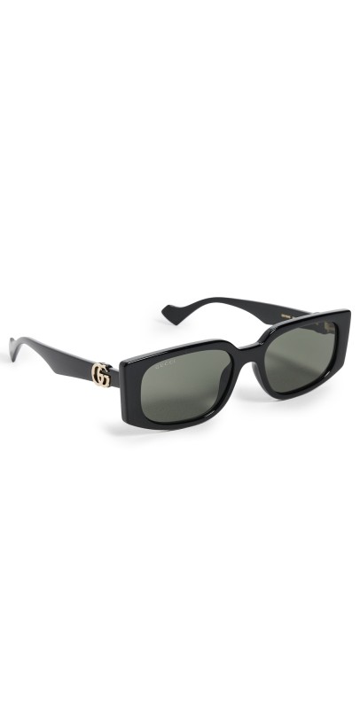 Gucci GG1534S Sunglasses Black-Black-Grey