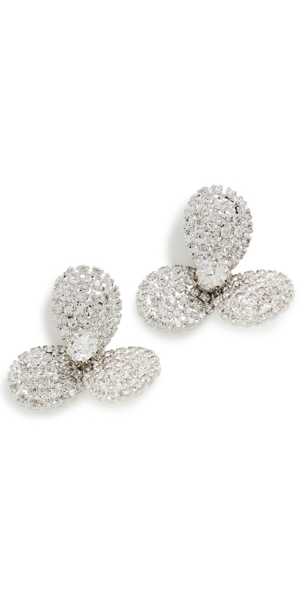 Jennifer Behr Amerie Earrings Crystal