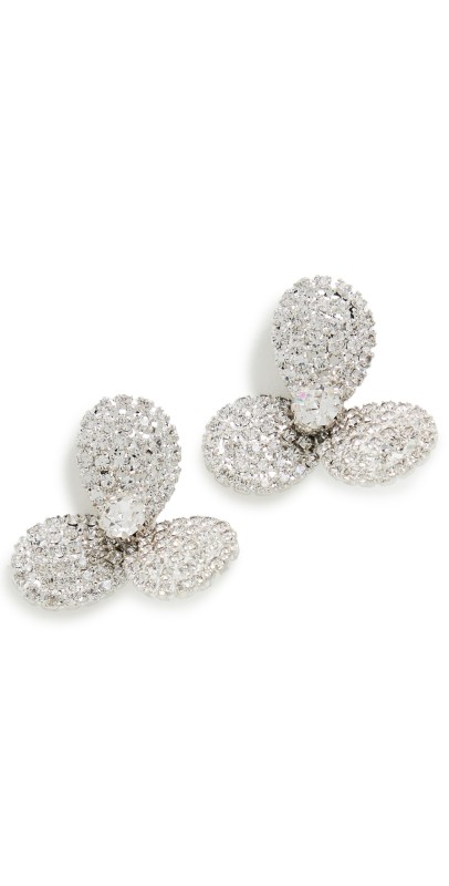 Jennifer Behr Amerie Earrings Crystal