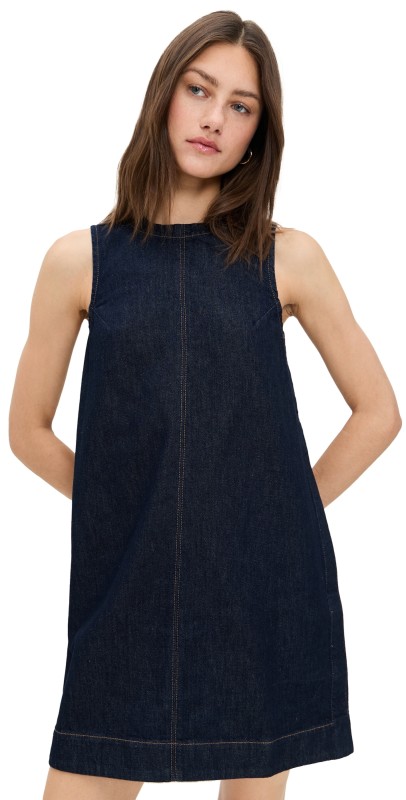 Madewell Denim Boxy Dress in Essex Wash Essex Wash