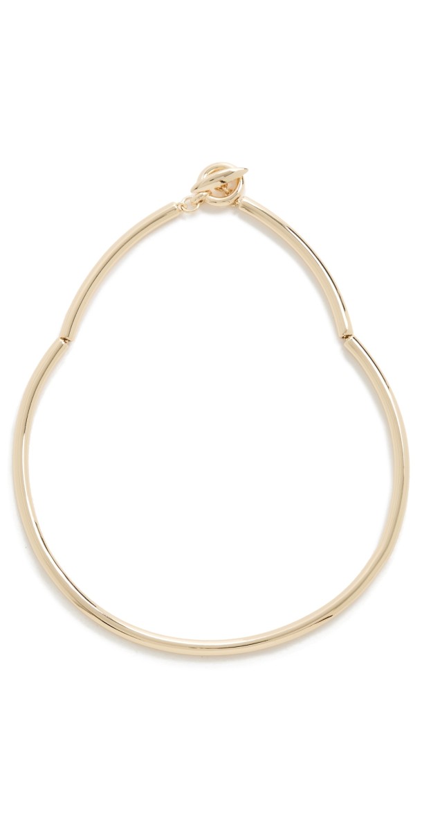 Roxanne Assoulin The Tubular Collar Necklace Shiny Gold