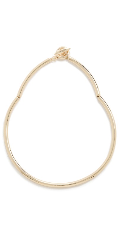 Roxanne Assoulin The Tubular Collar Necklace Shiny Gold