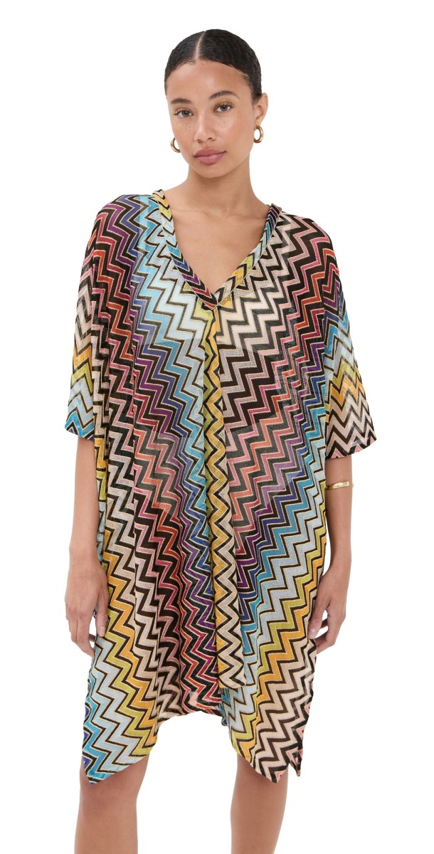 Missoni Short Cover Up Multicolor w/ Black Base
