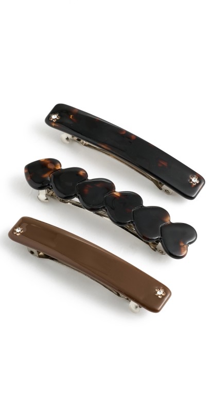 Emi Jay Barette Set of 3 Bear Hug