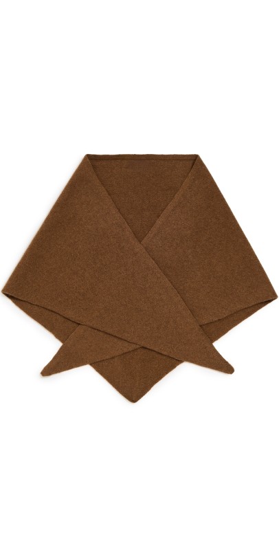 White & Warren Cashmere Neckerchief Golden Brow