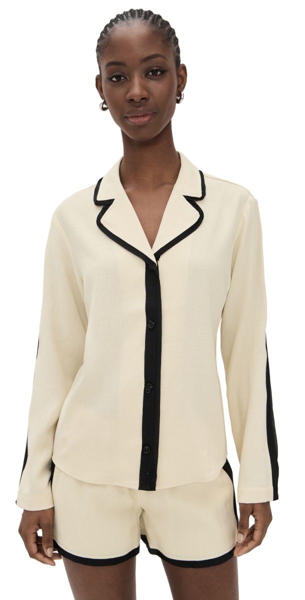 The Garment Rafaelle PJ Shirt Banana Milk