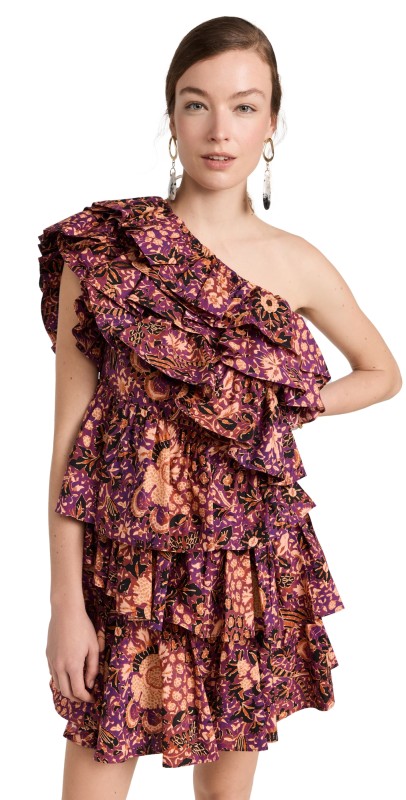 Ulla Johnson Naomi Dress Blackcurrant
