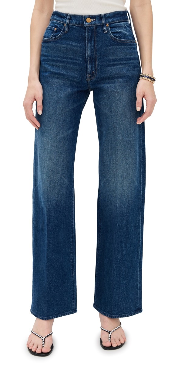 MOTHER The Lasso Sneak Jeans Bunny Hop