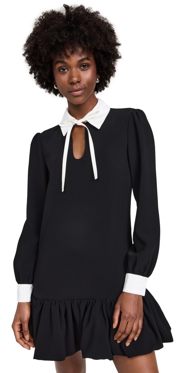 Cinq à Sept Cala Dress Black/Ivory