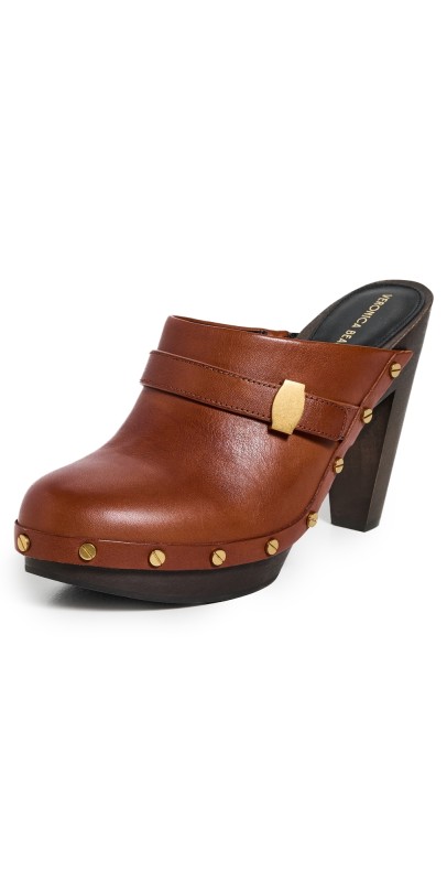 Veronica Beard Giana Clogs Hazelwood