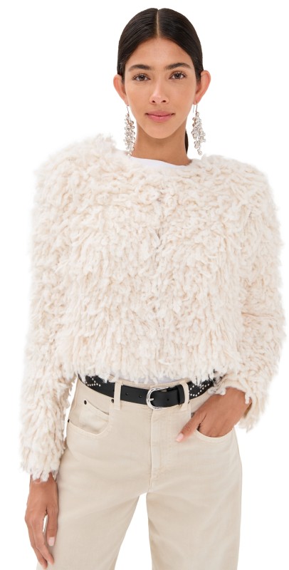 Isabel Marant Fedra Jacket Ecru