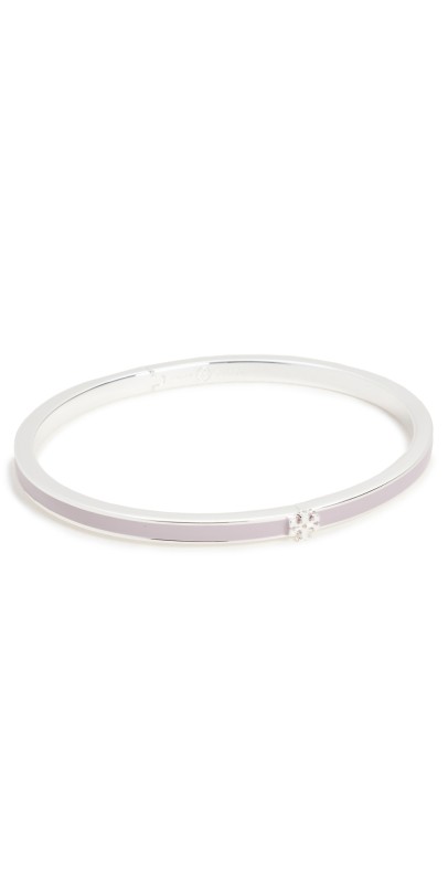 Tory Burch Thin Kira Bracelet Light Silver/Lilac